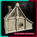Farm House 2 - Fantasy Building STL, DnD & Wargaming Terrain