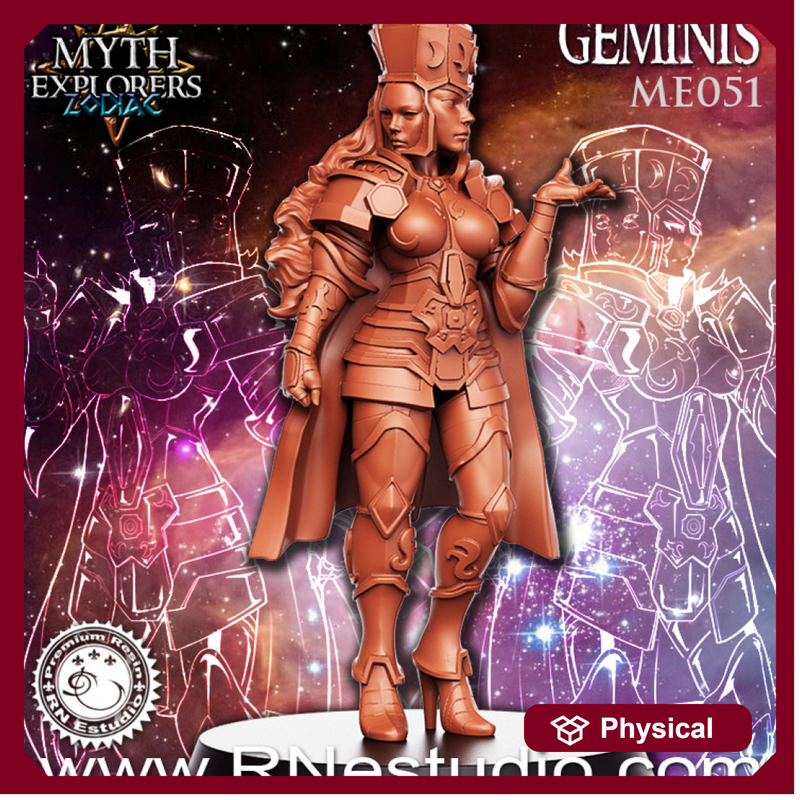 Geminis - Female Knight- 32mm - DnD
