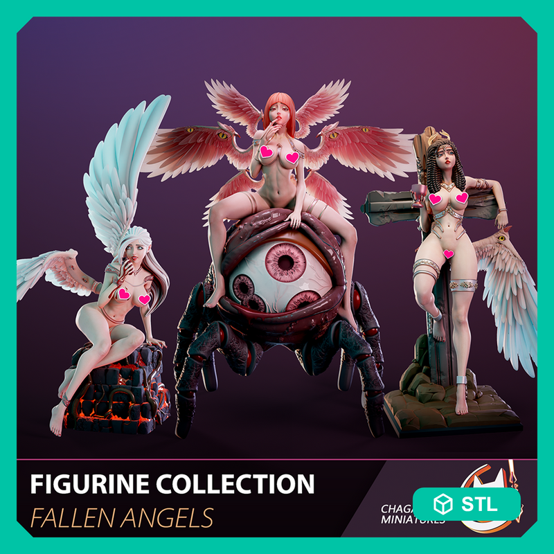 FALLEN ANGELS / 3 PIECES
