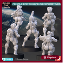 Female Earth Defense Operatives NSFW