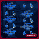Ancient Era Rocket Cannons Set x5