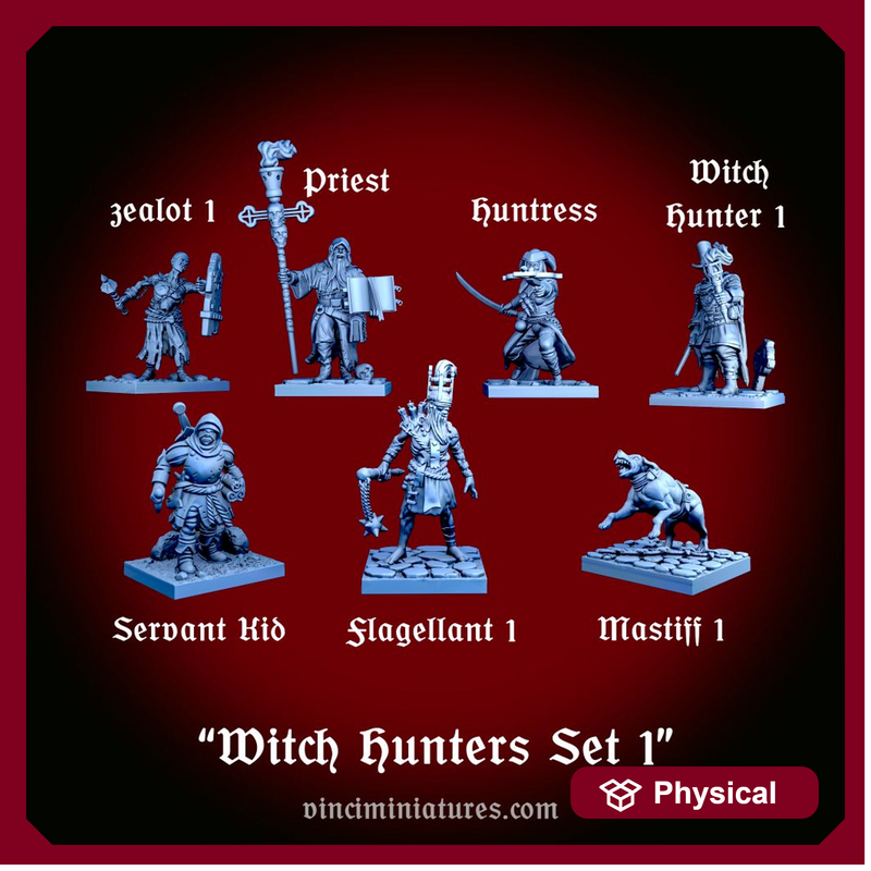 WITCH HUNTERS WARBAND SET 1