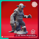 Deep Gnome - Pudding King - Tabletop Miniature (Pre-Supported)