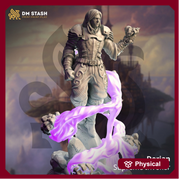 Human Sorcerer, Wizard, Warlock  | 28mm, 32mm,54mm,75mm, 100mm Scales | Dungeons and Dragons Pathfinder |DM Stash - Only-Games