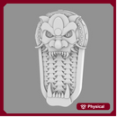 Cyber Samurai Oni Style Mega Shield Left