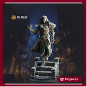 Human Sorcerer, Wizard, Illusionist | Unpainted Miniature  | 28mm, 32mm,54mm,75mm, 100mm Scales | Dungeons and Dragons Pathfinder | DM Stash - Only-Games