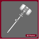 Cyber Samurai Power Warhammer Left Hand