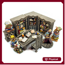Librarian Reading Corner miniatures