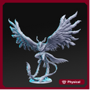 Phoenix - Fire bird - 32mm - DnD