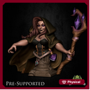 [BUST] Agatha The Warlock [PRE-SUPPORTED] Female Witch Sorcerer