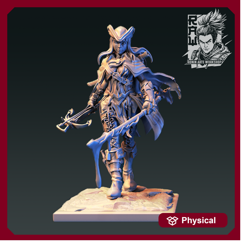 Naisette The Demon Hunter - Idle Pose - Only-Games