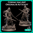 Cormac Mac Airt - Human Fighter Swordsman - Original & Alternate Sculpt