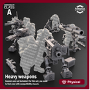 Heavy Weapons - Design Option 2. Imperial Guard. Compatibility Class A.