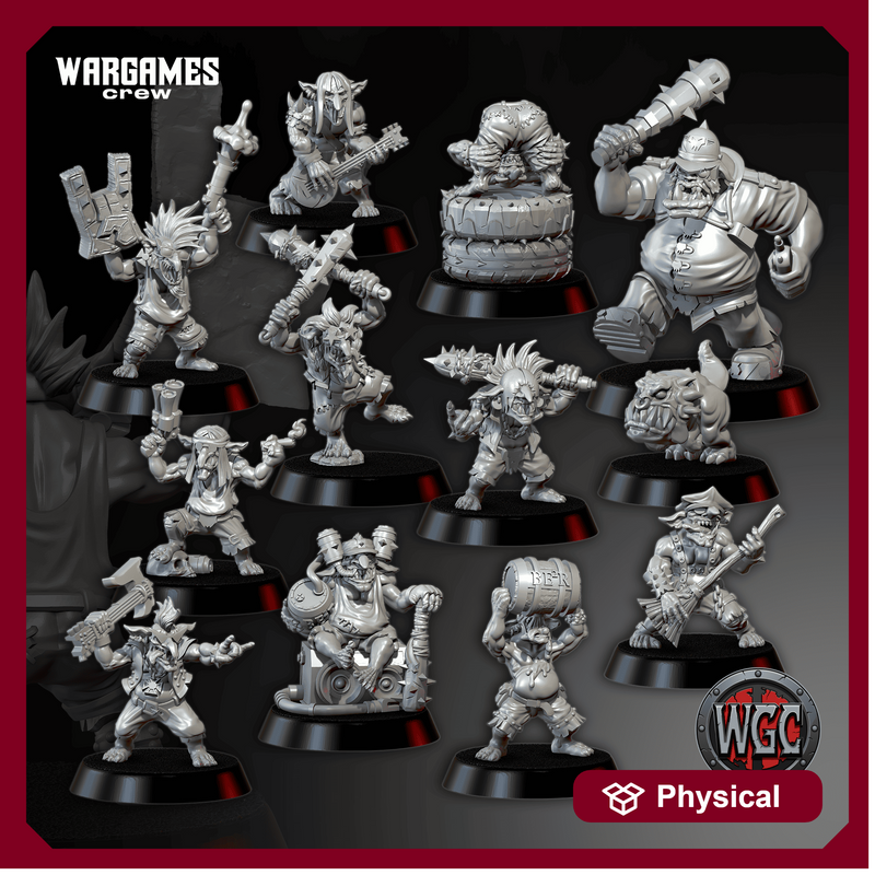 Orck Goblin Rock Fans Horde