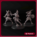 Quqa Amazon, Swordmasters (3 models)