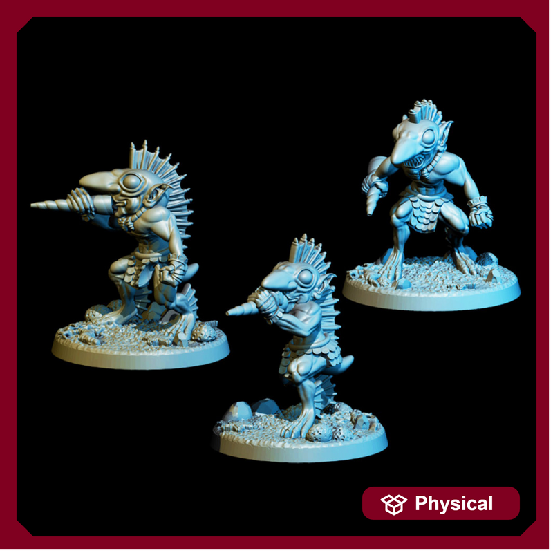 Sea Goblin Blowgun Shooters (3)