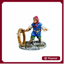 Boy with hoop and stick