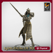 High Elf Helm Ranger Fighter Sword Dagger, Moon Elf,  Eladrin Unpainted  | 28mm, 32mm,54mm,75mm Scales | Dungeons and Dragons | Pathfinder | - Only-Games