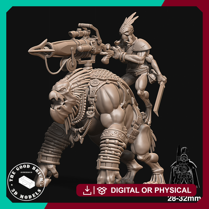 Thark - Rider - Greater God - 32mm