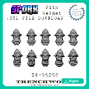 SpOrx Orc Pith Helmet Heads .STL