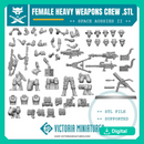 Devils's Female Modular Heavy Weapons Crews.