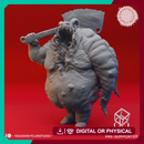 Gluttony Demon  - Tabletop Miniature (Pre-Supported)