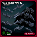 Pirate Orc Guns Set 3