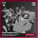 Heavy Weapons Team. Varrox regiment. Renegades and Heretics. Compatibility class A.