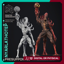 Nyarlathotep - Boss Monster -  PRESUPPORTED - Illustrated and Stats - 32mm scale
