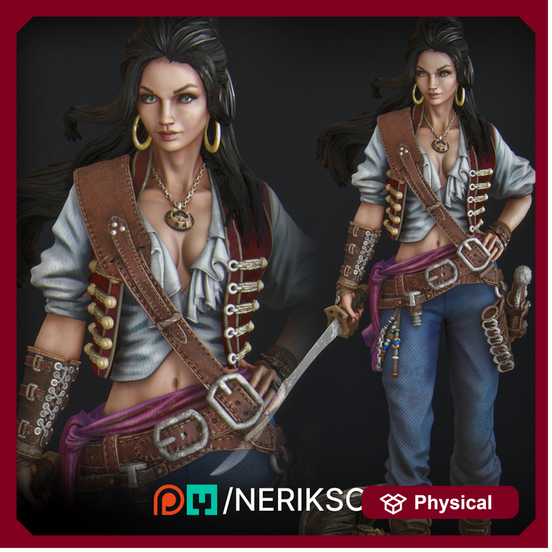Mariana Pre-Colored, "Classy Pirate" - Only-Games
