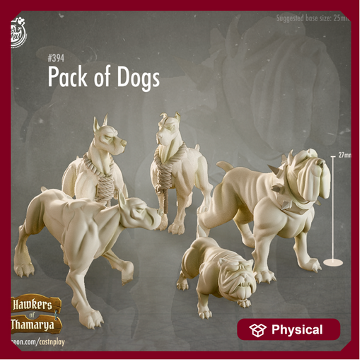 Pack of Dogs (5 Models) - Only-Games