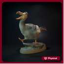 Dodo running prehistoric bird 1/20 scale