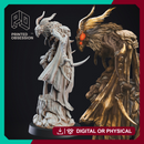 Mothman - Cryptid - PRESUPPORTED - 32mm Scale
