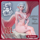 Izel The Barbarian Succubus - PinUp 2 (NSFW version) - 75mm