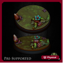 Satyr Base 25mm [PRE-SUPPORTED] Nature Plant Forest Floor