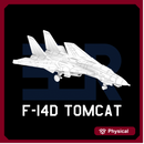 F-14D Tomcat (Clean, Wings In)