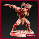 Wolverios - Berserker Gladiator - 32mm - DnD