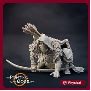 Human Ranger with Bow Tracking Stealth|Miniature|28mm|32mm|54mm|75mm|100mm Scale|Pathfinder Figure | DnD | Human Ranger Figurine unpainted | - Only-Games