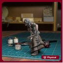 Female Dagger Fighter - TytanTroll Miniatures - DnD - Fantasy