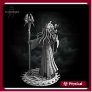 Mind Flayer, Illithid  Overseer mini | 28mm,32mm,54mm,75mm,100mm Scales | Dungeons & Dragons | Pathfinder DnD 5e | Mindflayers | Mindflayer - Only-Games