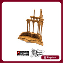 Roman Ruins Pillared Wall - Apocalypse - Printable Scenery 28mm 32mm Wargaming Terrain D&D DnD