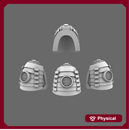 Cyber Samurai V7 Turbo Bushi Shoulder Pads