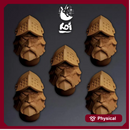 Trenchbound Order Type 5 - Miniature Heads