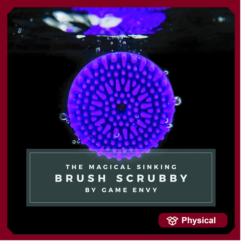 Magical Sinking Brush Scrubby - Red