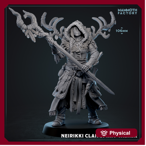 Neirikki Clan Spirit Talker 75mm Scale - Only-Games