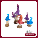 Enchanted Mushrooms - Print Your Monsters Fantastic Plants and Rocks Resin Terrain Wargaming D&D DnD