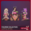 FIGURINE COLLECTION / Lustful Kitties / 3 PIECES