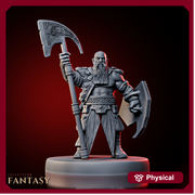 Dwarf Raider Axeman - Only-Games