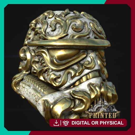 Rococo Scroll Trooper Helm - Only-Games