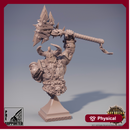Higgurath Doubleslit bust - The Chaos Barbarians of Q